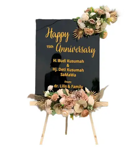 Papan Bunga Akrilik Gombong